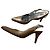 Free Lance Jaspe Slingback Pumps Bronze Leder