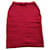 Jupe crayon rouge Yves Saint Laurent  - vue 1