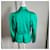 Blazer Yves Saint Laurent en acétate vert  - vue 11
