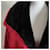 Roter Mantel YVES SAINT LAURENT Schwarz  - Ansicht 2