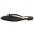 Manolo Blahnik Ballerimu Wildleder-Mules mit Schleifendetail - Größe EU 39