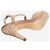 Chanel Beige Blumen Sandalen - Größe EU 38.5 - Ansicht 4