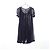 Vestido de algodón y nylon Hermès Azul Azul marino - vista 2