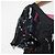 Blusa in seta a maniche corte TSUMORI CHISATO Nero - vista 4