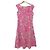 Vestido de bordado Sybilla Rosa