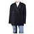 Autre Marque Black double-breasted wool jacket - size UK 10