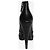 Chanel Black leather platform boots - size EU 39 - view 3