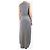 Autre Marque Graues Wollmischung-Midi-Kleid - Größe UK 10 - Ansicht 2