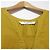 Autre Marque Vestido sin mangas Ray Beams Amarillo - vista 3