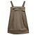 Autre Marque Gestufetes Grosgrain-Kleid FOXEY NEW YORK Beige