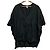 Autre Marque Camicia in lino con scollo a V NO CONTROL AIR Nero