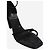 Saint Laurent Schwarze Wildleder-Absatzsandalen - Größe EU 40,5 - Ansicht 4