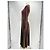 Temperley London Woll Maxikleid Khaki Rosa - Ansicht 4