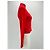 Top de cuello alto rojo con logo DKNY Jeans Roja - vista 3