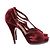 Hermès Sandali con tacco bordeaux Bordò - vista 2