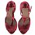 Hermès Sandali con tacco bordeaux Bordò - vista 6