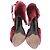 Hermès Sandali con tacco bordeaux Bordò - vista 7