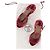 Hermès Sandali con tacco bordeaux Bordò - vista 8