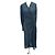 Autre Marque Vestido envelope estampado azul Multicor