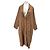 Autre Marque Abrigo de cuadros de lana BELLA JONES Camel Camello