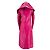 Autre Marque Abrigo de cuero con estampado de cocodrilo rosa - vista 2