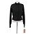 Alaïa Schwarze Baumwollhemd