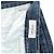 Pantaloncini in denim blu Off White - vista 7