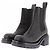 Bottega Veneta Botines "Chelsea Lug" negros de cuero