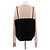 Dries Van Noten Top nudo e nero in cashmere - vista 2