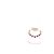 Agatha Ruiz de la Prada Goldring mit braunen Steinen Golden - Ansicht 2