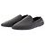 The row Pantofole in pelle nera Nero