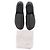 The row Pantofole in pelle nera Nero - vista 7