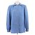 Céline Camicia blu con bottoni dorati