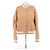 Off White Bomberjacke aus Satin Beige
