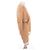 Off White Bomberjacke aus Satin Beige - Ansicht 3