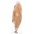 Off White Bomberjacke aus Satin Beige - Ansicht 4