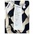 Loewe Vestido con capucha a rayas con logo Azul marino - vista 6