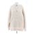 Céline Hoodie aus weißer Alpakawolle