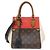 Borsa Louis Vuitton Monogram Fold Tote PM M45389 Nero Crudo Fuschia