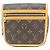 Borsa a Spalla Louis Vuitton Monogram Bumbag Bosphor M40108 Marrone
