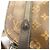 Zaino Christopher MM Monogram Macassar Louis Vuitton Marrone - vista 4