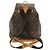 Louis Vuitton Monogram Montsouris GM Rucksack Braun - Ansicht 2