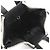 Borsa a Spalla Hammock Small di Loewe Nero Bianco - vista 10