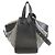 Borsa a Spalla Hammock Small di Loewe Nero Bianco - vista 2