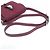 Borsa a spalla Gucci in tela e pelle GG rossa Rosso - vista 5