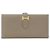 Cartera Soufflé Bearn de Hermès Gris pardo