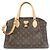 Borsa Louis Vuitton Monogram Rivoli MM M44546 Marrone