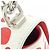 Borsa a Spalla Epi Twist PM Louis Vuitton Bianco Rosso - vista 5