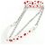 Borsa a Spalla Epi Twist PM Louis Vuitton Bianco Rosso - vista 8