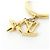 Louis Vuitton Louisette Signature Ring Golden - Ansicht 3